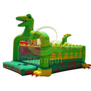 inflatable bouncer toy dinosaur